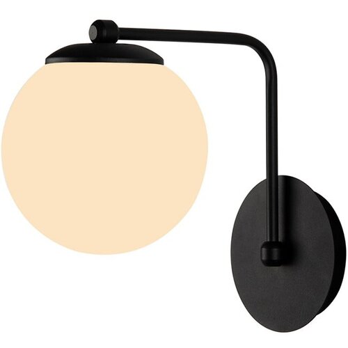 Squid Lighting Črna stenska svetilka Star, vi&amp;scaron;ina 22 cm Slike