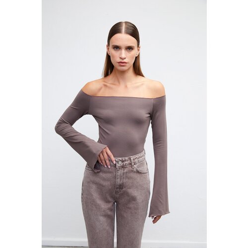 VATKALI Boat neck top Slike