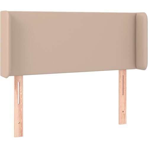 Maison Chic vzglavna omarica - nočna omarica - posteljna omarica z u&amp;scaron;esi kapučino 103x16x78/88 cm umetno usnje, (21711353) Slike