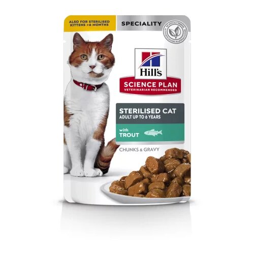 Hill’s Hill’s Science Plan Cat Adult Sterilised – Pastrmka (85g) Cene