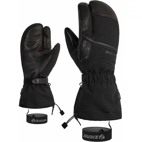 Ziener GARNOSO Muške rukavice za skijanje, crna, veličina