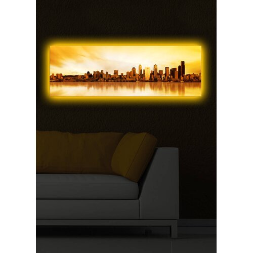 Wallity Zidna slika sa LED osvetljenjem 3090DACT-17, 30x90 cm Cijene