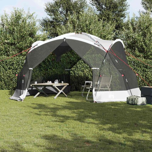 Šator s mrežom protiv komaraca s krovom Siva 434 x 434 x 230 cm Cijene