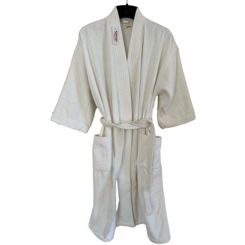  Bade Mantil Frotir White Kimono L Kratak rukav ( VLK000312-whitekimonoL ) Cene