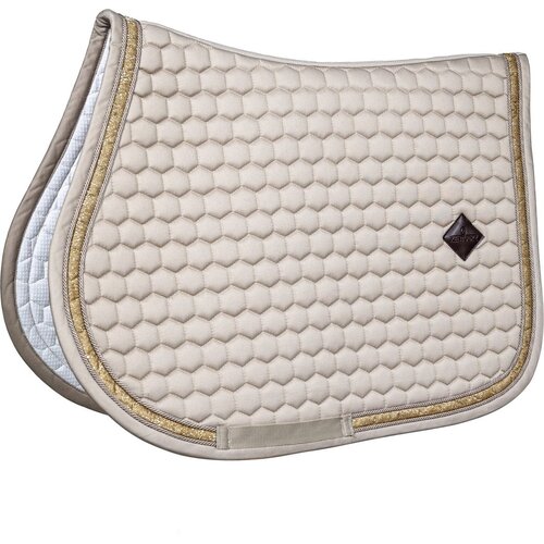 Kentucky Horsewear Skakalna podsedelnica Glitter Band - bež Cene