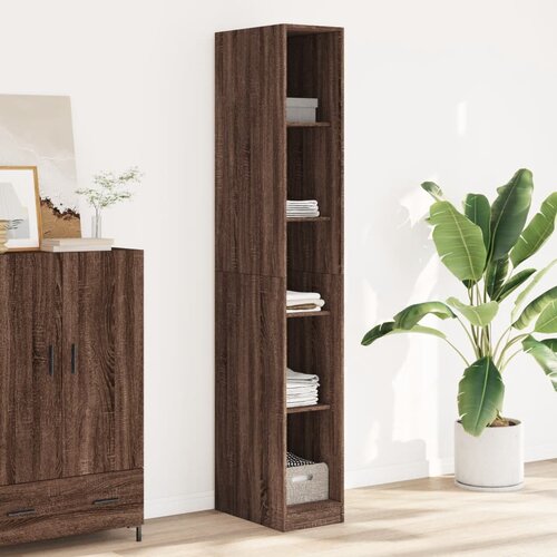 vidaXL Ormar boja smeđeg hrasta 30x50x200 cm od konstruiranog drva Cijene