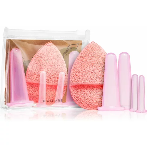 BrushArt Home Salon Facial cupping set set dodataka za masažu lica