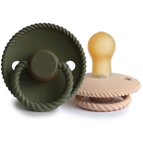 FRIGG® Rope Size 1:0-6 months duda Croissant/Olive 2 kos Cene