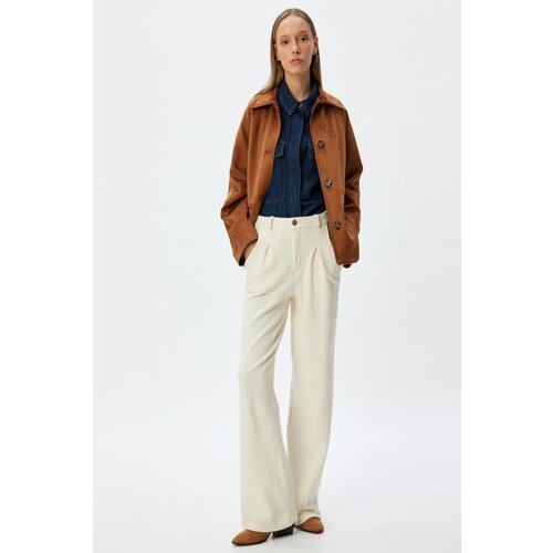 Koton Ecru Youth Trousers Cene