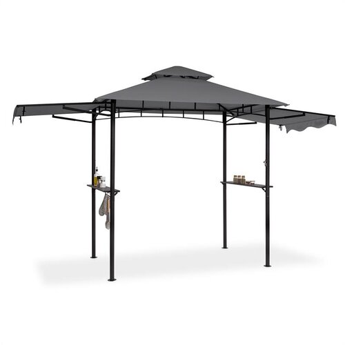 Blumfeldt Steakhouse Wings, sjenica, 244 x 260 x 152 cm, 160 g / m2, poliester, čelik, siva Cijene