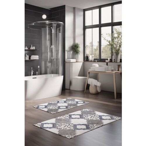  CT-5234 multicolor bathmat set (2 pieces) Cene