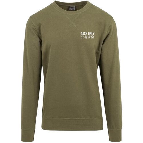 MT Men Olive Crewneck Cash Only Slike