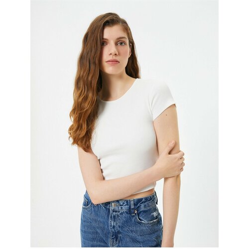 Koton Basic T-Shirt Short Sleeve Round Neck Cotton Slike