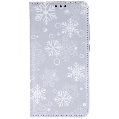  Zima preklopna torbica za Huawei P30 Lite - bela Slike