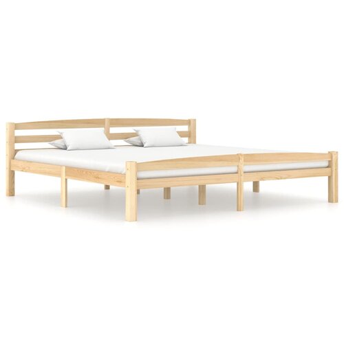 Posteljni okvir iz trdne borovine 180x200 cm Slike