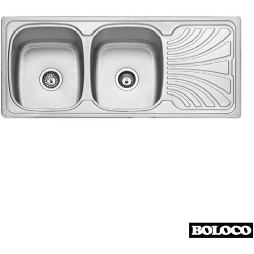 Boloco Ugradna sudopera BL 895 inox &oslash;90 116x50cm Cene