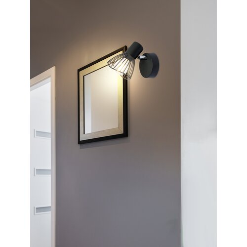 Candellux fly zidna lampa 1X40W E14 crna Slike
