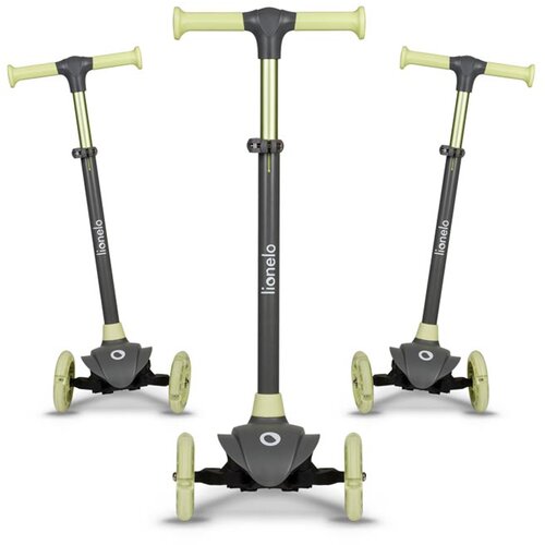 Lionelo romobil Jessy LED, Grey Green Slike