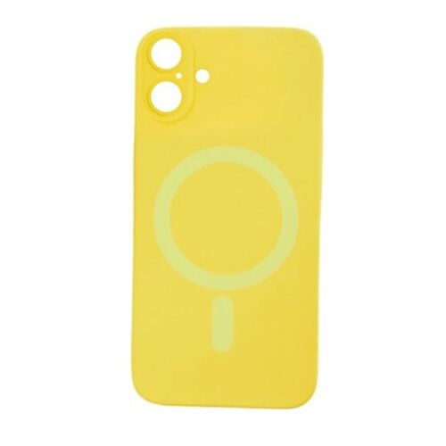 Magsafe silikonska maska color za iphone 16/ žuta Cene