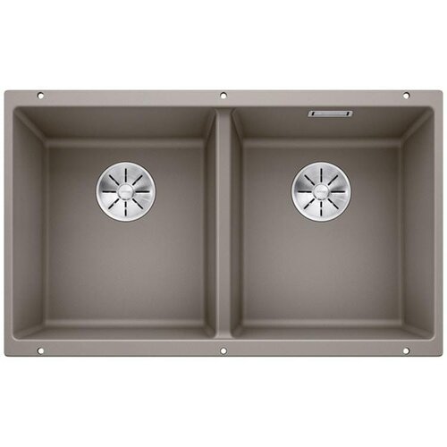 Blanco sudoper SUBLINE 350/350-U InFino SILGRANIT TARTUFO, bez dalj.upr. Slike