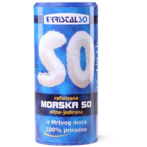 Kristal So Morska so rafinisana sitna 250g Cene