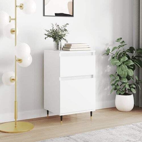 vidaXL Komoda bijela 40 x 35 x 70 cm od konstruiranog drva Cijene
