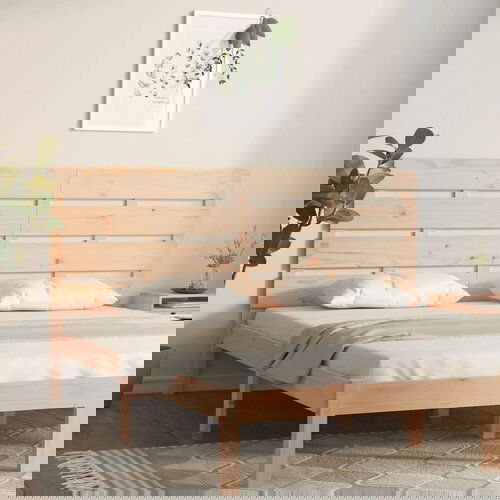 VidaXL Uzglavlje 120 x 3 x 80 cm od masivne borovine Slike