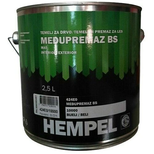 HEMPEL Temeljni predpremaz u boji (Bijele boje, 2,5 l) Cene