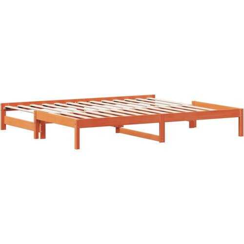  Dnevni krevet na razvlačenje vo&amp;scaron;tano smeđi 90x190 cm Slike