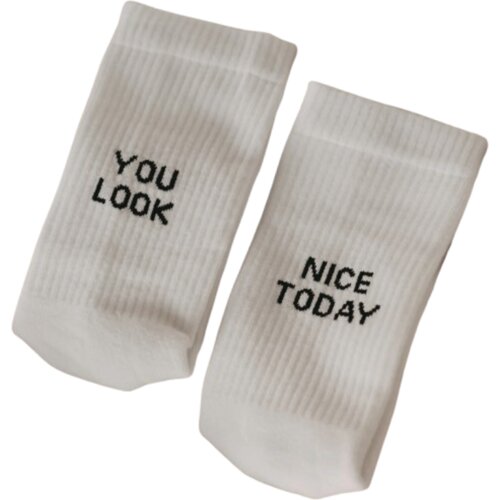 Eulenschnitt Bele nogavice "You look nice today" - M (39-42) Cene