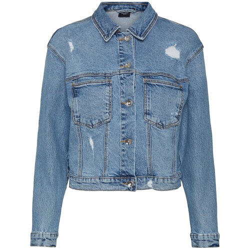 Vero Moda Prijelazna jakna &amp;#039;Brenda&amp;#039; plavi traper Slike