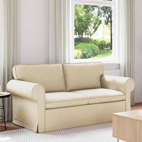SOFA Krema 175 x 82 x 80 cm tkanina Slike