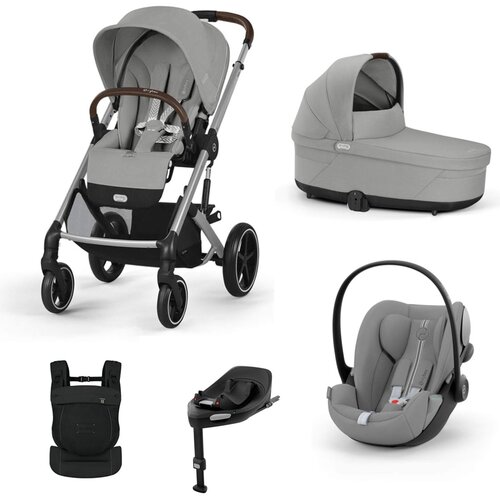Cybex Voziček 4v1 plus nosilka AMYA Balios komplet stone grey Slike