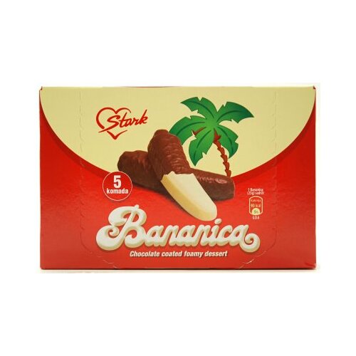 Štark čokoladna krem bananica 125g kutija Cene