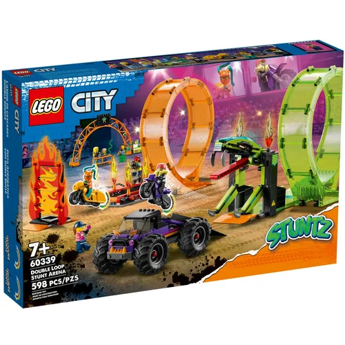 Lego ® city dvojna kaskaderska zanka 60339