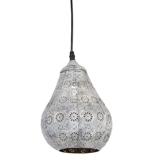 QAZQA Orientalska viseča svetilka siva - Billa Dia