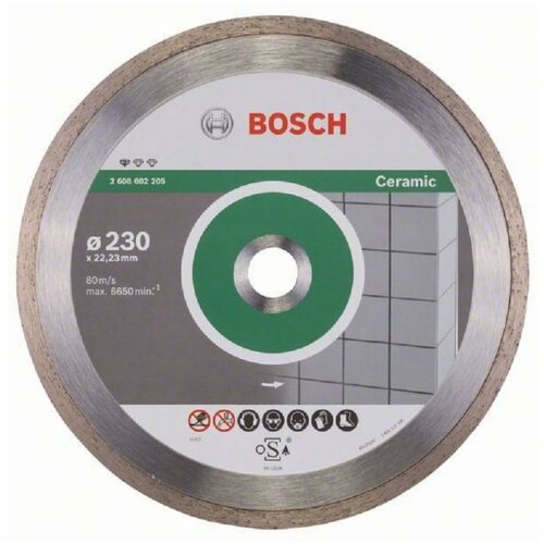 Bosch dijamantska rezna ploča standard for ceramic 2608602205, 230 x 22,23 x 1,6 x 7 mm Cene