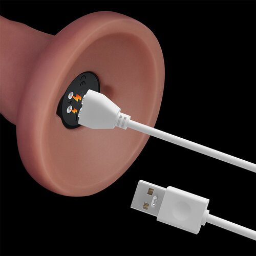 Lovetoy 2025 Vibracijski Penis Lovetoy Dual Density Power 20 Cm Slike