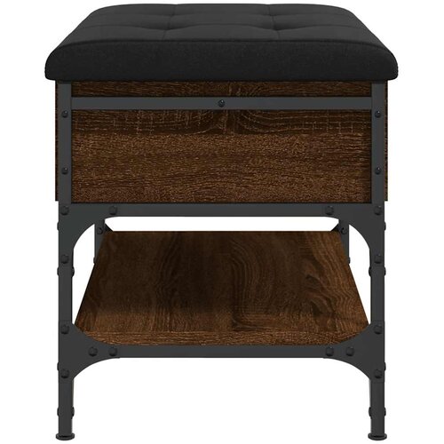  Klupa za cipele boja hrasta 62x42x45 cm od konstruiranog drva Slike