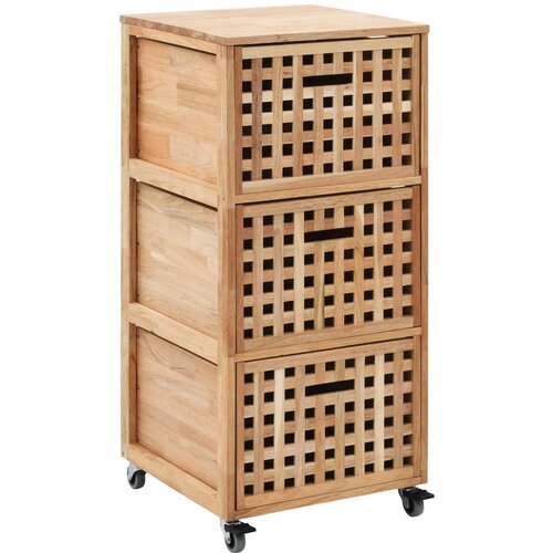 vidaXL Kopalniška omarica iz trdne orehovine 41x41x91 cm Cene
