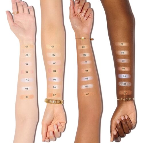 Dior Forever Glow Luminizer highlighter s hijaluronskom kiselinom nijansa 01 Nude Halo 6 g Slike
