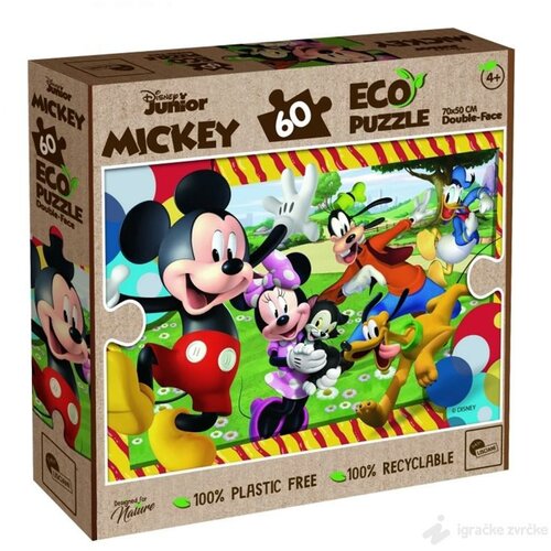 Lisciani slagalica Mickey Mouse 60pcs - EKO Slike