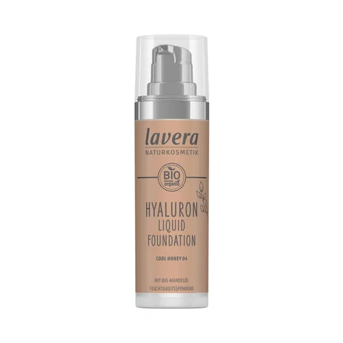 Lavera hyaluron liquid foundation - 04 cool honey