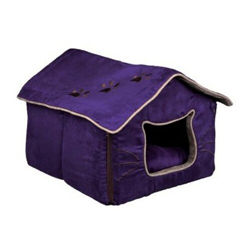 Trixie kućica ležaljka za mačke hilla 40 cm ljubičasta Slike