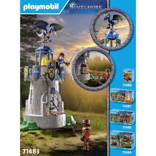 71483 - Novelmore - Ritterturm mit Schmied und Drache - 1 k. Slike