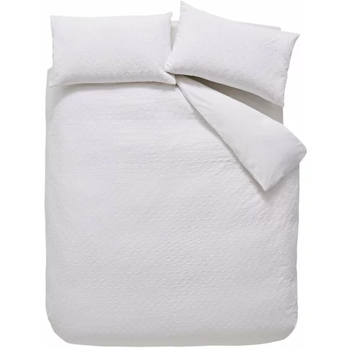Bianca Bijela pamučna posteljina za bračni krevet 200x200 cm -