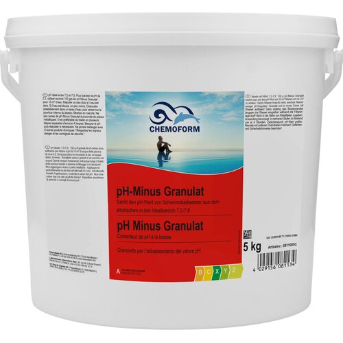 CF GROUP pH-Minus v granulatu - 5 kg Slike
