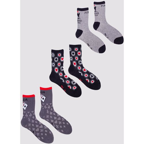Yoclub Man's Men's Socks 3-Pack SKA-0071F-AA00-002 Slike