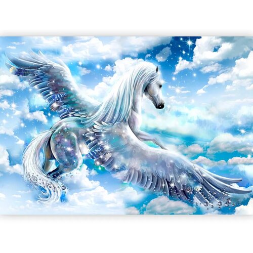  Foto tapeta - Pegasus (Blue) 250x175 Standard Slike