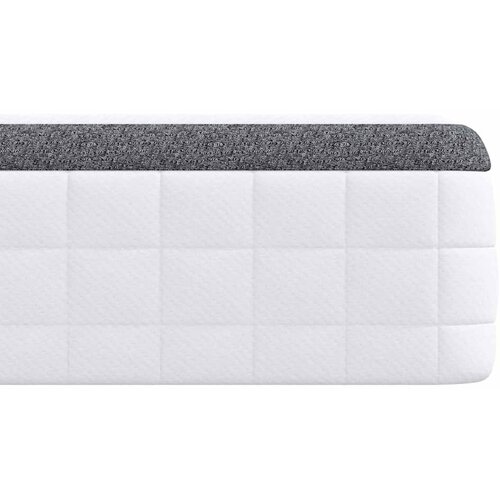  Madrac Bijela i siva 100 x 200 cm Bonell opruga Slike